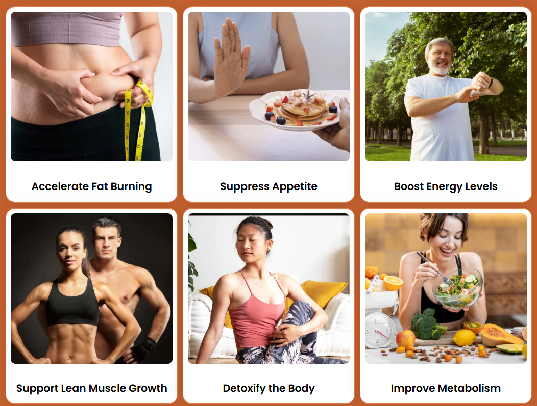 SodaSlim benefits — fat burning, appetite control, energy, lean muscle, detox, metabolism